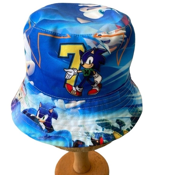 Sonic The‎ Hedgehog Bucket Hat - Picture 1 of 6
